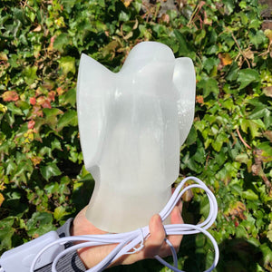 Steinwelten Selenit Lampe kaufen 
