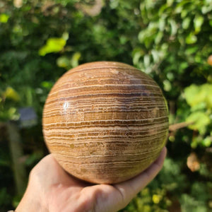 Große Edelsteinkugel Aragonit 