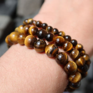 Edelstein Armband Tiegerauge