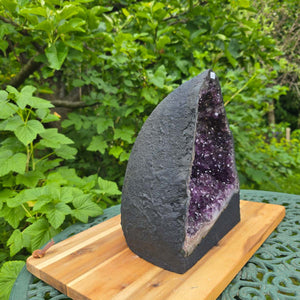 Amethyst Druse – Geode – Harmonie und Entspannung - 25x19x16cm - Nr. 348