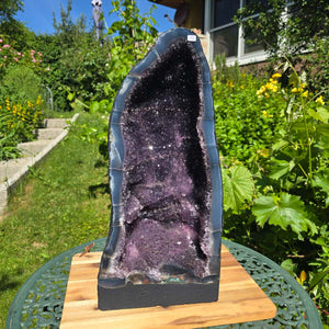 Ametystová drúza – geoda – harmonie a relaxace - 48x22x19 cm - č. 272