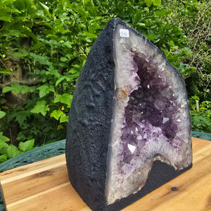 Amethyst Druse – Geode – Harmonie und Entspannung - 21x17x15cm - Nr. 313