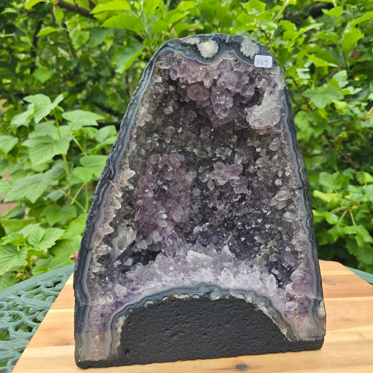 Drusă de ametist – Geodă – Armonie și relaxare - 25x21x14cm - Nr. 349