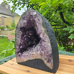 Amethyst-Drus – Geod – Harmonie an Entspanung - 26x21x19cm - Nr. 431