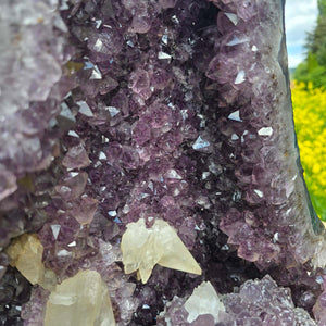 Amethyst Druse – Geode – Harmonie und Entspannung - 31x34x22cm - Nr. 132