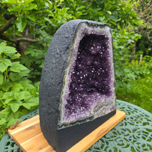 Amethyst-Drus – Geod – Harmonie an Entspanung - 35x30x23cm - Nr. 387