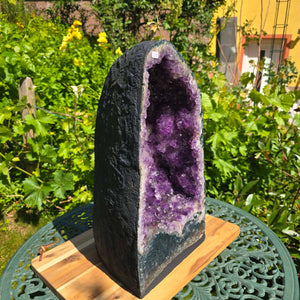 Ametisto drūzė – geoda – harmonija ir atsipalaidavimas - 41x21x22cm - Nr. 205