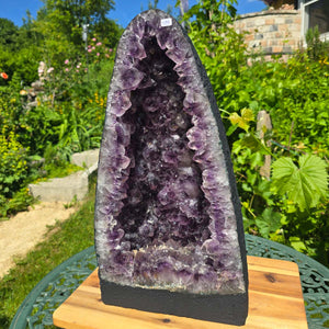 Amethyst Druse – Geode – Harmonie und Entspannung - 44x23x18cm - Nr. 199