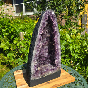Amethyst Druse – Geode – Harmonie und Entspannung - 44x23x18cm - Nr. 199