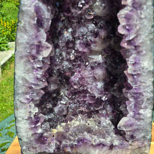 Amethyst Druse – Geode – Harmonie und Entspannung - 44x23x18cm - Nr. 199