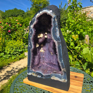 Druse d'améthyste – Géode – Harmonie et détente - 49x28x22cm - N° 278