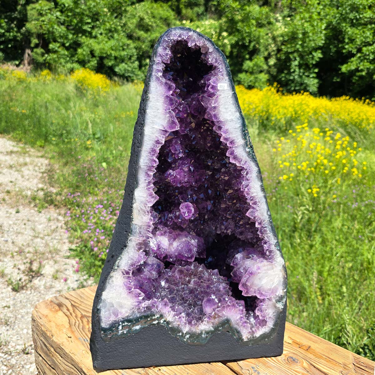 Drusa di Ametista – Geode – Armonia e Relax - 52x31x27cm - Nr. 102
