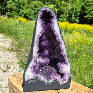 Druse d'améthyste – Géode – Harmonie et détente - 52x31x27cm - N° 102