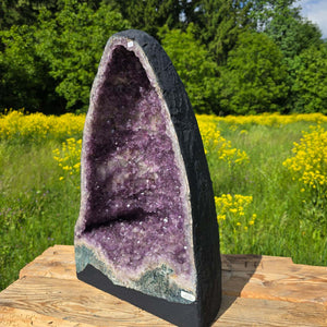 Amethyst Druse – Geode – Harmonie und Entspannung - 57x36x23cm - Nr. 117