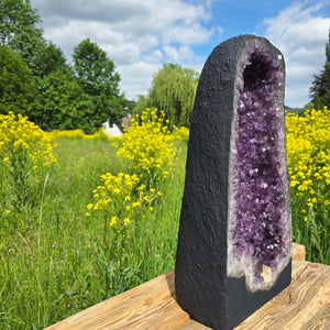 Drusa de amatista – Geoda – Armonía y relajación - 59x29x22cm - Nº 8