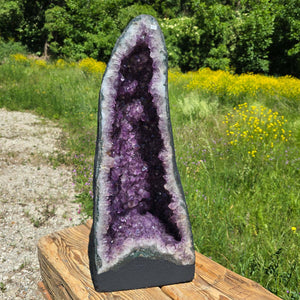 Amethyst Druse – Geode – Harmonie an Entspanung - 64x26x26cm - Nr. 105