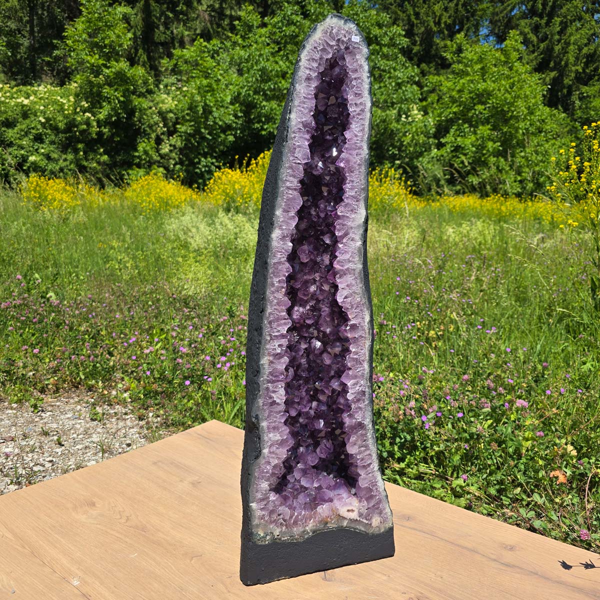 Drusa di Ametista – Geode – Armonia e Relax - 98x32x25cm - Nr. 144