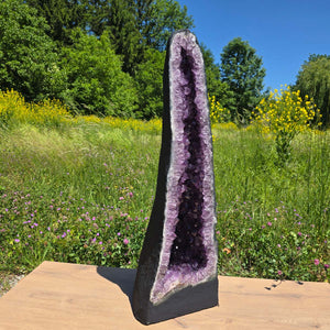Ametistna drusa – geoda – harmonija i opuštanje - 99x33x29cm - br. 150
