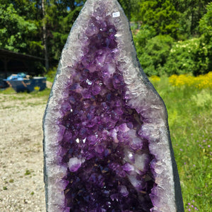 Amethyst Druse – Geode – Harmonie und Entspannung - 61x30x29cm - Nr. 95