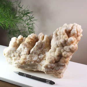 1A Natürliche Aragonit auf Matrix Stufe XL mit traubenförmiger Ausbildung – Marokko - 4,2kg - 21x16x6cm - Nr.51