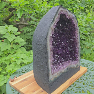 Amethyst-Drus – Geod – Harmonie an Entspanung - 35x27x21cm - Nr. 388