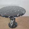 Couchtisch mit Orthoceras und Ammoniten - Fossilien Naturstein - Nr.7, einzigartig, aus echtem Naturstein mit Fossilien.
