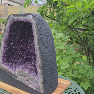 Amethyst-Drus – Geod – Harmonie an Entspanung - 35x30x23cm - Nr. 387