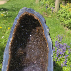 Amethystgeode Mineralien Steinwelten Graz