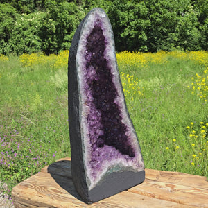 Amethyst Druse – Geode – Harmonie an Entspanung - 64x26x26cm - Nr. 105