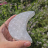 Halbmondplatte aus Selenit