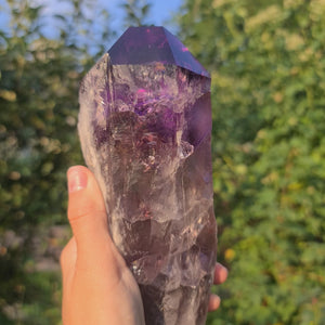 Amethyst zum Reinigen der Räume