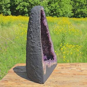 Amethyst Druse – Geode – Harmonie an Entspanung - 52x31x21cm - Nr. 51