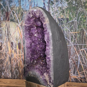Rohe Amethystdruse von Steinwelten 