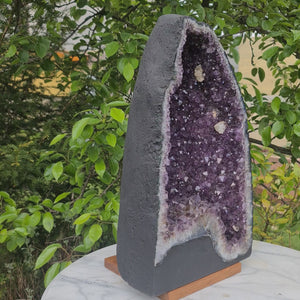 Amethyst Geoden von Steinwelten Brasilien 374