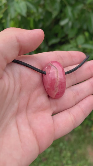 Rhodochrosit Anhänger von Steinwelten 