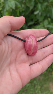 Rhodochrosit Anhänger von Steinwelten 