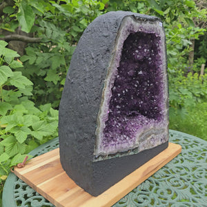 Amethyst-Drus – Geod – Harmonie an Entspanung - 35x30x23cm - Nr. 387