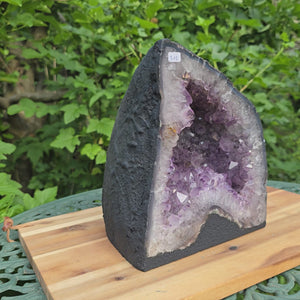 Amethyst Druse – Geode – Harmonie und Entspannung - 21x17x15cm - Nr. 313