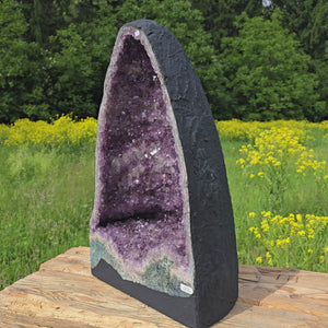 Amethyst Druse – Geode – Harmonie und Entspannung - 57x36x23cm - Nr. 117