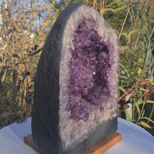 Steinwelten Amethystgeode