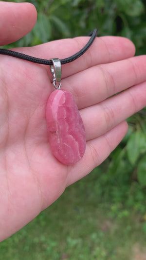 Rhodochrosit Anhänger von Steinwelten 