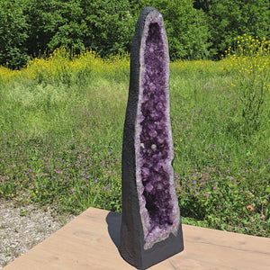 Amethyst Druse – Geode – Harmonie und Entspannung - 110x27x23cm - Nr. 140