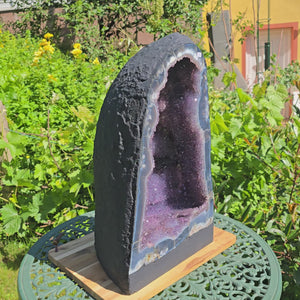 Druse d'améthyste – Géode – Harmonie et détente - 49x28x22cm - N° 278