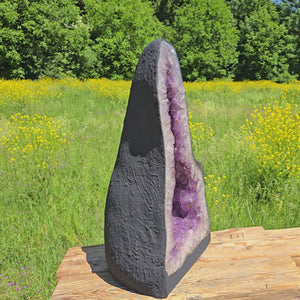 Amethyst Druse – Geode – Harmonie und Entspannung - 68x34x28cm - Nr. 113
