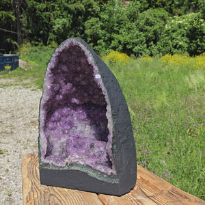 Ametyst Druse – Geode – Harmoni og afslapning - 39x25x22cm - Nr. 139