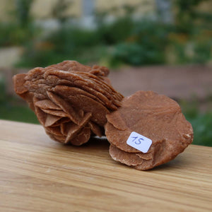 Wunderschöne Sandrose / Wüstenrose - 13x8x7 cm – Exklusive Stücke für Sammler und Liebhaber Unikat Nr.15
