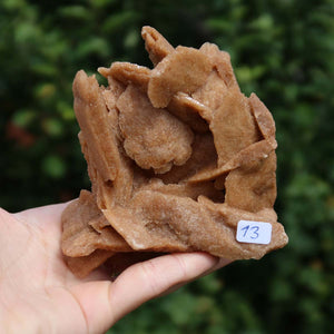 Wunderschöne Sandrose / Wüstenrose -10x9x4cm – Exklusive Stücke für Sammler und Liebhaber Unikat Nr.13