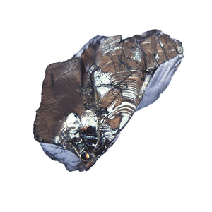Edelschungit Rohstein - 45x35mm Harmonie und Schutz - UNIKAT Nr.14 Naturmineral aus Karelien