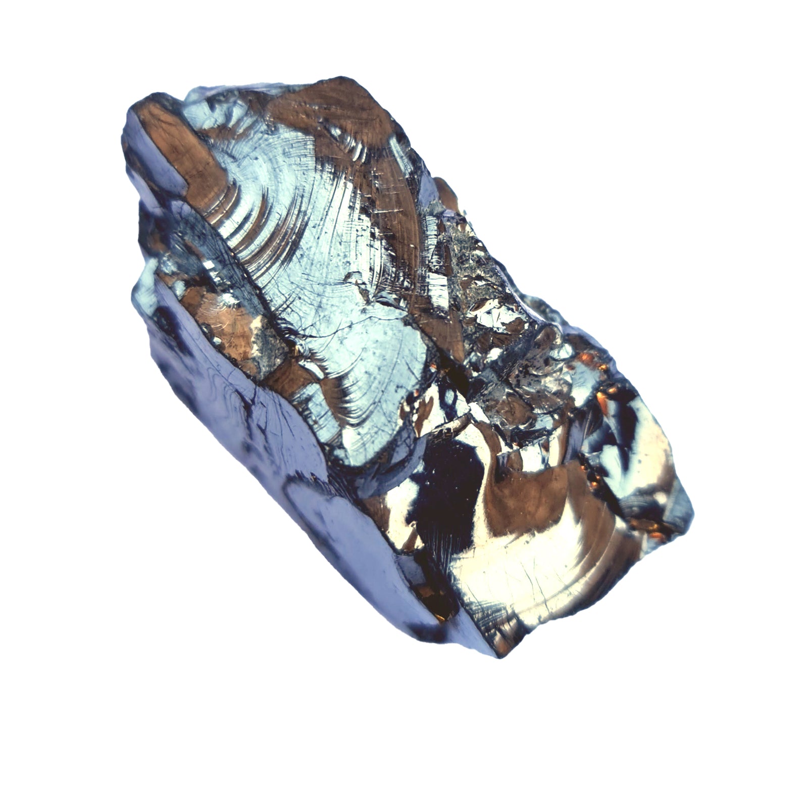 Edelschungit Rohstein - 42x22mm Harmonie und Schutz - UNIKAT Nr.26 auf Holzunterlage, Schungit Naturmineral für Wasseraufbereitung